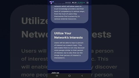 100% Utilize Your Network’s Interests 🛠️ #shorts #TauLive #AGRS #KnowledgeEconomy