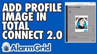 Adding a Profile Image to a Total Connect 2.0 Account