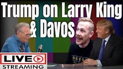 Trump & Larry King | Trump at Davos | Live Stream Happening Right Now | Trump 2022 | NWA Power