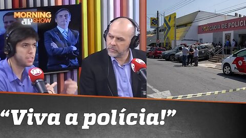 “Viva a polícia”: Coppolla e Alexandre Borges comentam ação que deixou 11 bandidos mortos