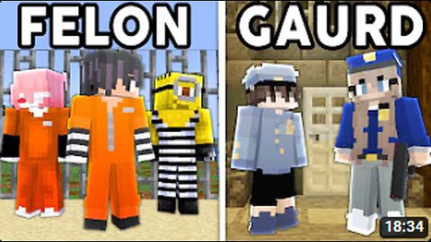 100 Players Simulate a Prison in Minecraft...