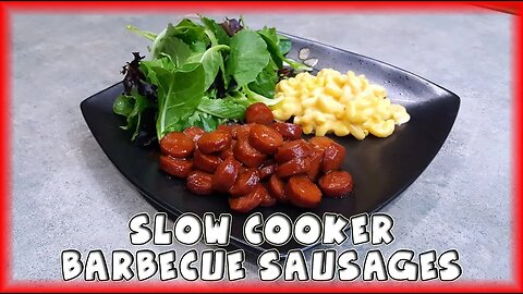 Slow Cooker Barbecue Sausages