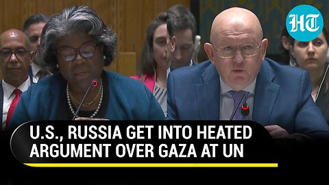 Blazing Russia Vs U.S. Faceoff At UNSC After Gaza Resolution Veto; 'Typical Hypocritical Spectacle'