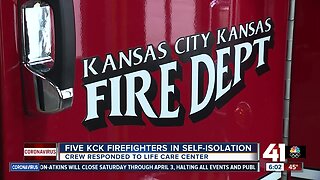 5 KCK firefighters in self-isolation after transporting COVID-19 patient