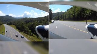 Pilot makes emergency landing on highway after engine failure