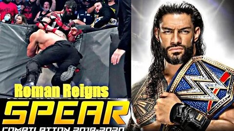 Roman Reigns Spear- Brock Lesnar, Matt Riddle, Demon Balor and Drew Mcintyre || Roman Reigns Status