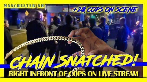 CHAIN SNATCH CAUGHT ON CAMERA! 2 ARRESTED! FASTEST CAR IN THE WORLD PULLED OVER! #1ACOMMUNITY