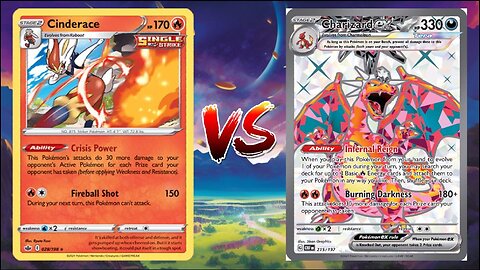 Pokemon TCG Live Single Strike Cinderace Houndoom VS Charizard EX Pidgeot EX!!