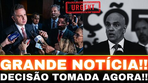 REVIRAVOLTA!! PACHECO TOMA DECISÃO!! GRANDE NOTÍCIA PARA O BRASIL!! ACABOU....