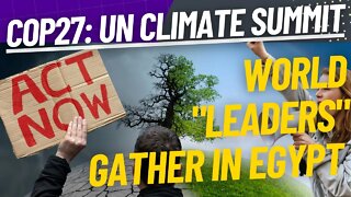 COP27: World 'Leaders' Summit | UN Climate Change