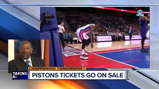 Pistons announce ticket sales