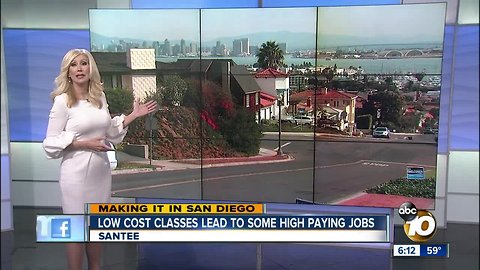 Making it in San Diego: Trade School teaches adults skills for good paying jobs