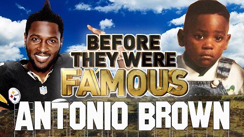 Antonio Brown | Before They Were Famous | 2017 Biography