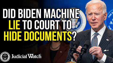 FLASHBACK: Did Biden Machine LIE to Court to Hide Documents?