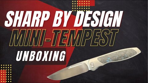 SHARP BY DESIGN MINI TEMPEST UNBOXING