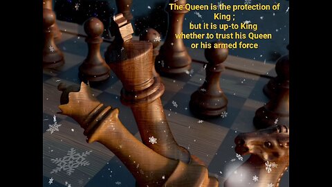The Queen is the protection of King 💜❤️