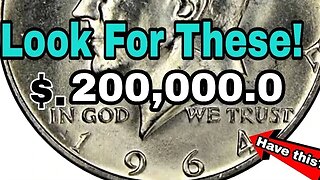 Top 5 Most Valuable Kennedy Half Dollars You Should Be Looking For ! Coins worth money to look for!