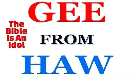 Gee From Haw