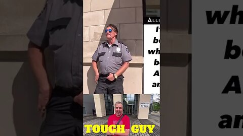 Frauditor Gets Wrong Security Guard on the Right Day! #shorts