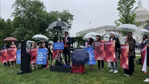 Dan Crenshaw at Live Action press conference for the one year anniversary of the end of Roe v Wade