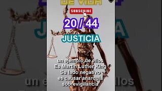 Destino de vida 20 - 44 Justicia