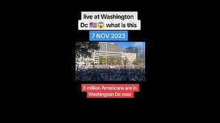 3 million protesters swarm Washington DC