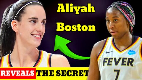 Aliyah Boston reveals the secret that helped her rescue the Indiana Fever and support Caitlin Clark