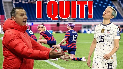 Vlatko Andonovski QUITS as head coach of Megan Rapinoe & USWNT after HORRIFIC World Cup! He is DONE!