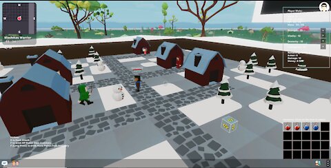 Decentraland Game Jam Entry: Slashmas Warrior