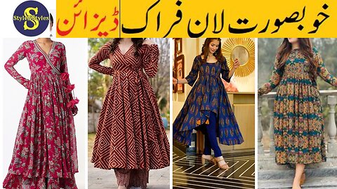 lawn frock design 2023 | latest lawn frock design 2023