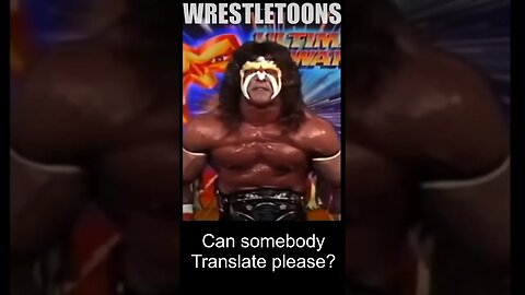 WWE Shorts. The Ultimate Warrior Promo Confusion? #wwe #wrestling