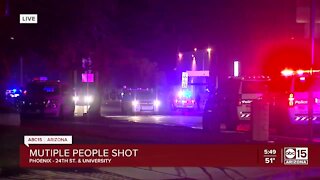 Multiple people shot near University Drive and 24th Street
