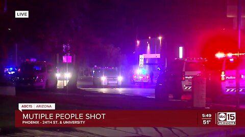Multiple people shot near University Drive and 24th Street