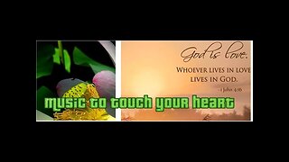 Jesus the Center of your life- God Loves you- Spiritual calming & relaxing music to help you sleep