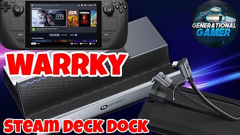 Steam Deck Dock 6 in 1 Dock by WARRKY 2022 Overview