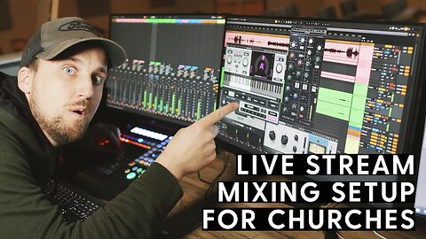 Worship Tech Booth Makeover | My New Broadcast Mix Setup