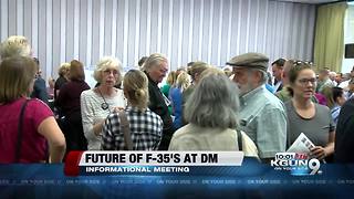 Meeting about the future of F-35's at Davis-Monthan Air Force Base