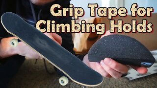 How to Add Texture to Polished Climbing Holds w/ Grip Tape