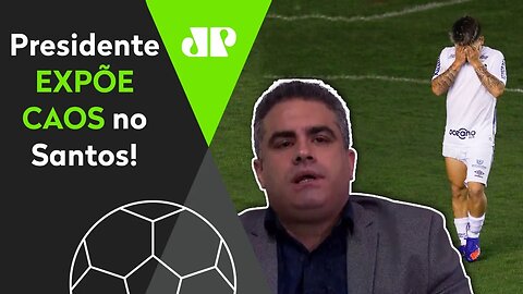 "Ou eu VENDO o Soteldo, ou..." ÁUDIO VAZA, e presidente EXPÕE CAOS no Santos!