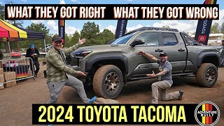 2024 TOYOTA TACOMA...THE GOOD AND THE BAD