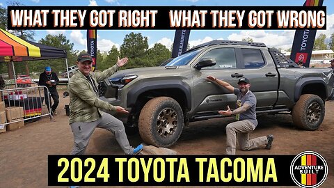 2024 TOYOTA TACOMA...THE GOOD AND THE BAD