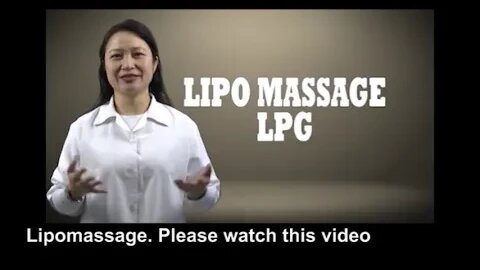 Fat reduction through LPG Lippo massage - Part 1