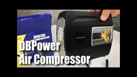 DBPower DC Premium Portable 12V Air Compressor Tire Inflator Review