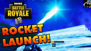 Fortnite ROCKET LAUNCH Gameplay & Reaction!