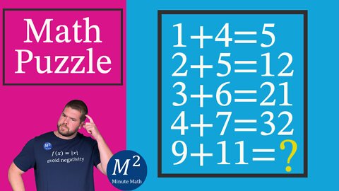 The Answer to this Fun Math Number Puzzle is...| Minute Math
