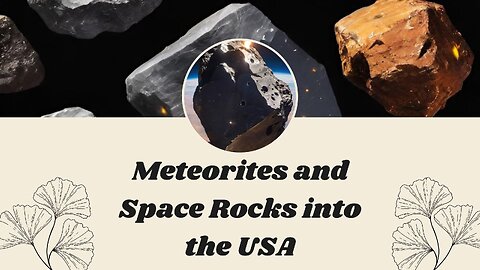 Journey to the Stars: Importing Rare Meteorites and Space Rocks into the USA