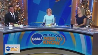 Amy Robach makes an awkward return to co-anchor GMA