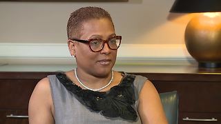 Judge Vonda Evans says she should be judged by her work, not her friends