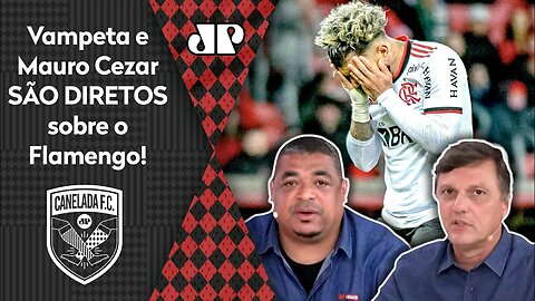 "Eu VEJO UMA SEMELHANÇA do Flamengo de hoje com o..." Mauro Cezar e Vampeta SÃO DIRETOS!