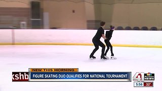Pairs figure skating team from KC qualifies for nationals
